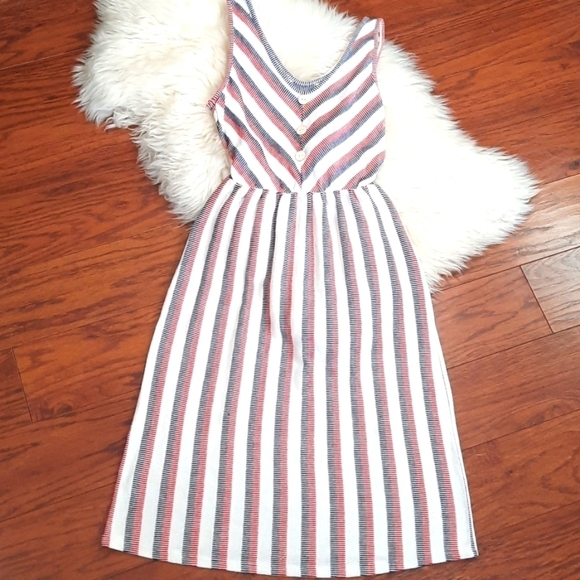 Caution To The Wind Dresses & Skirts - Caution to the Wind Striped Summer Dress